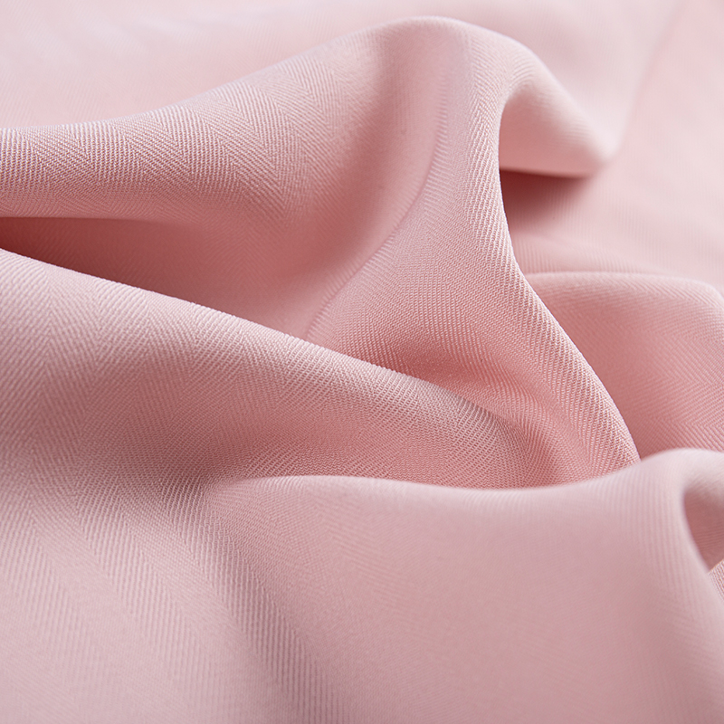 Schuss-Stretch-Fischgräten-Twill-Stoff