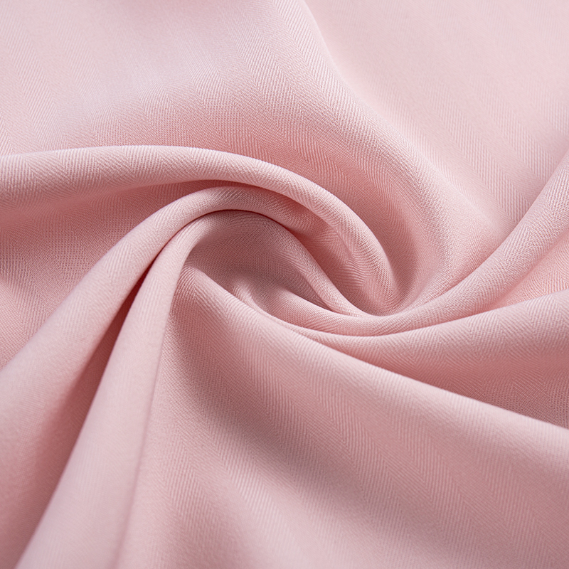 Schuss-Stretch-Fischgräten-Twill-Stoff