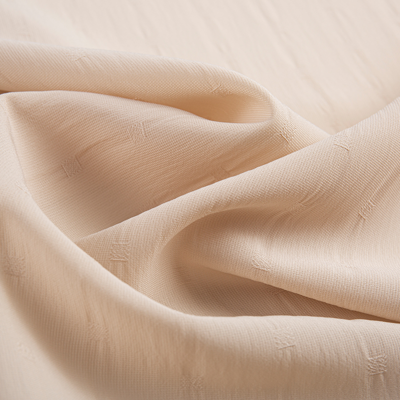 Filament-Stoff mit Crinkle-Streifen