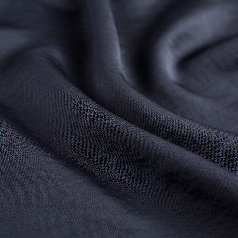 Filament-Schuss-Stretch-Satin-Stoff