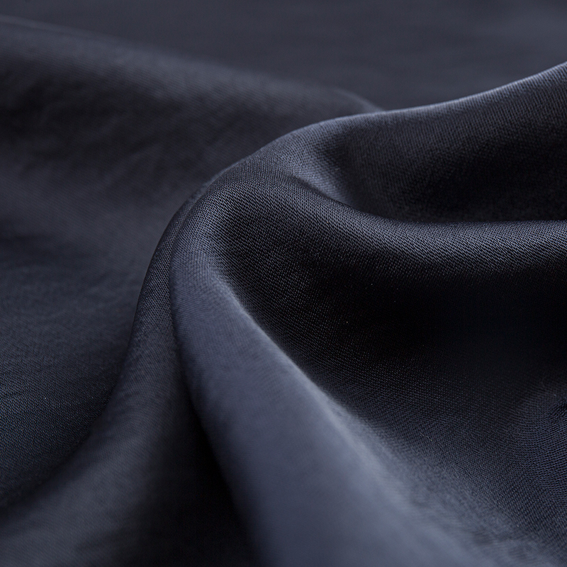 Filament-Schuss-Stretch-Satin-Stoff