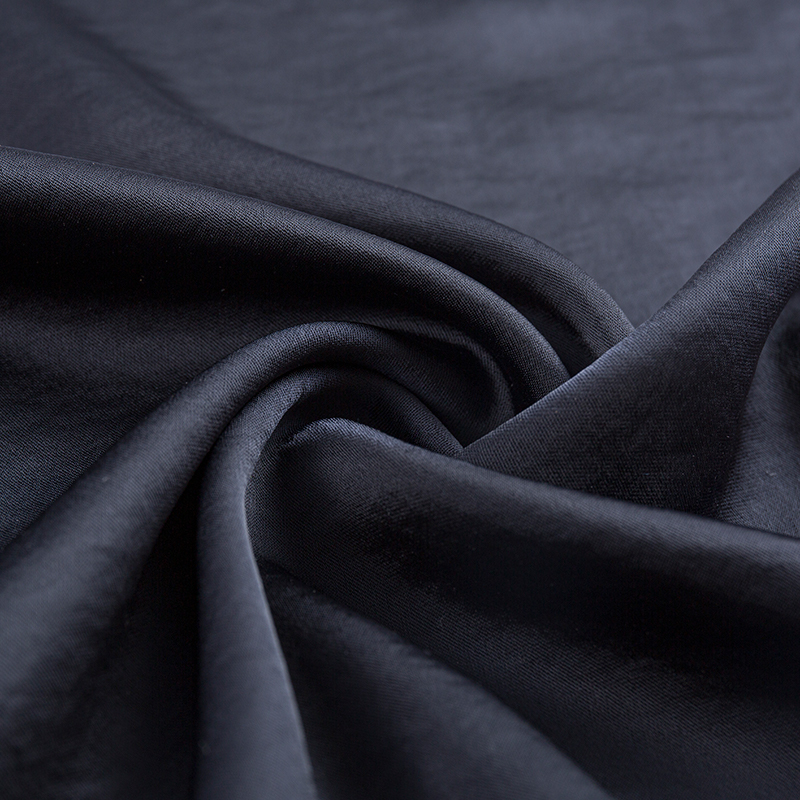 Filament-Schuss-Stretch-Satin-Stoff