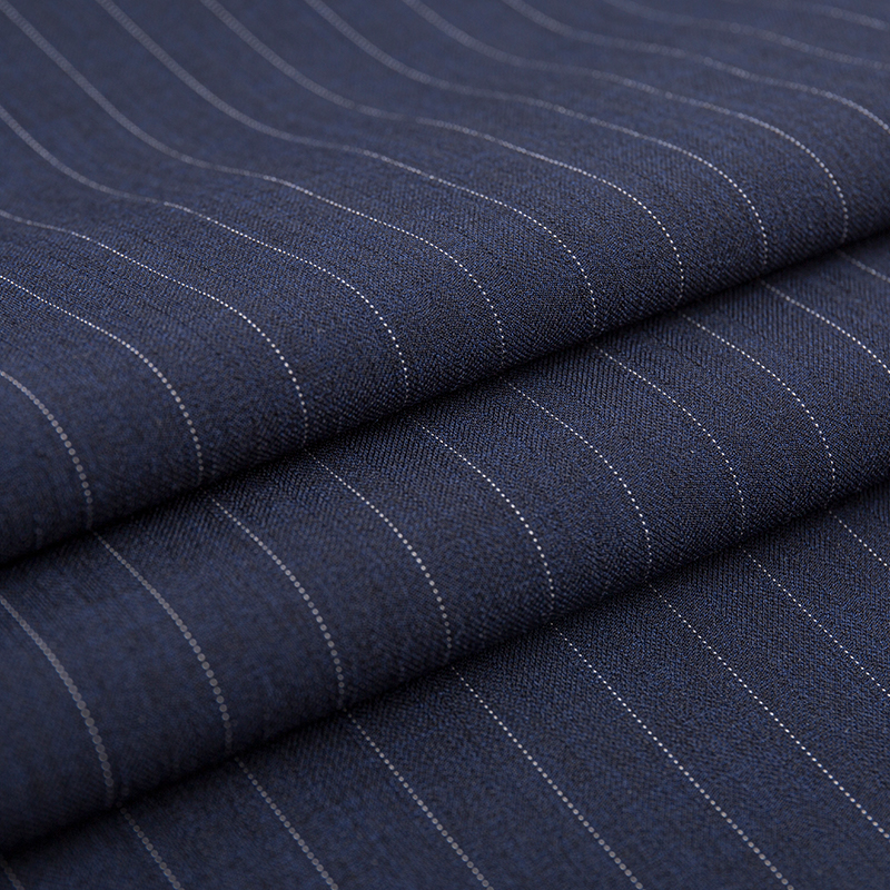 Freizeit-Seiden-Rayon-Stoff mit schmalen Streifen